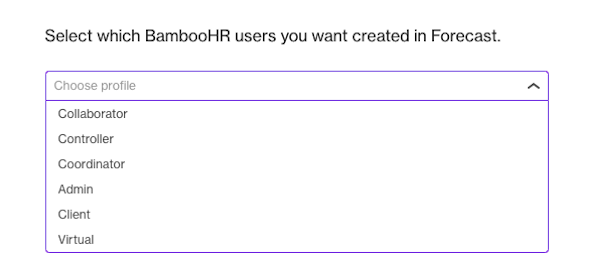 Image Select BambooHR user profile
